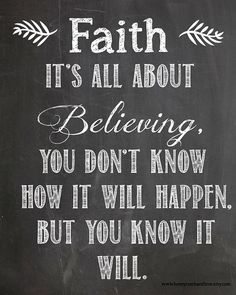 faithbelief