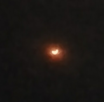 Eclipse by phone