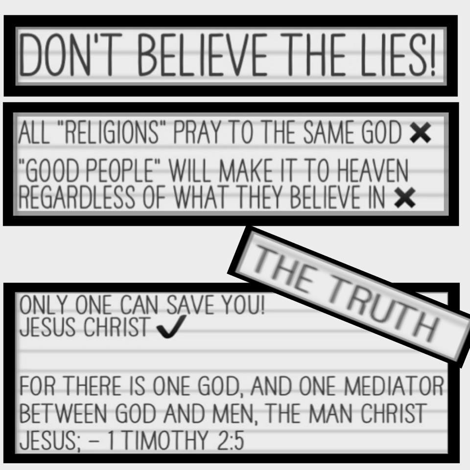 Don't believe the Lies