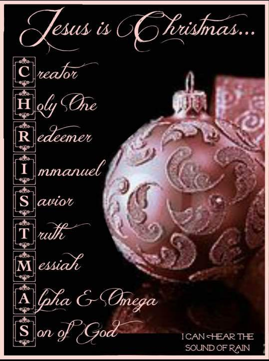 JesusISChristmas