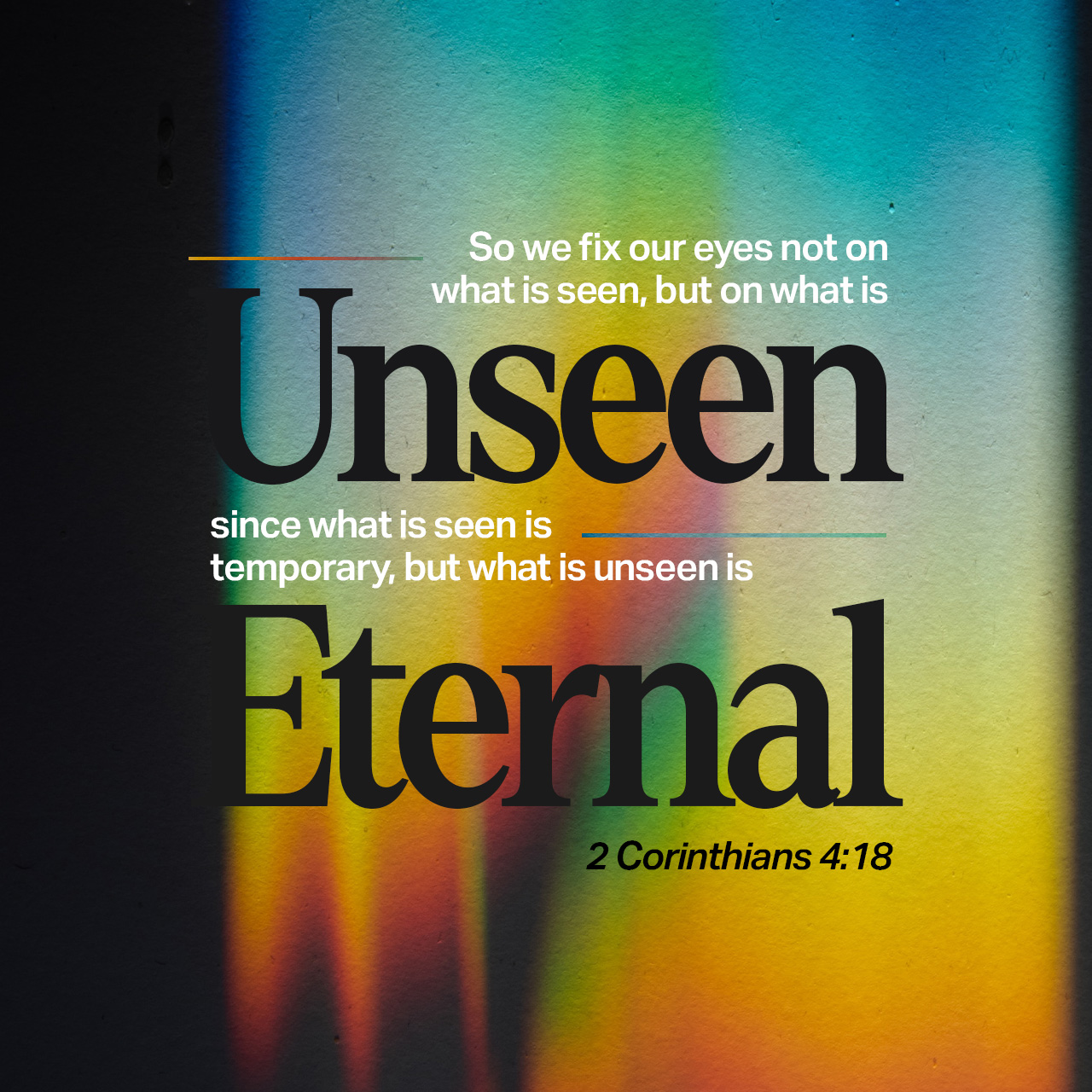 Fix your eyes on Jesus – The Living Message of Christ